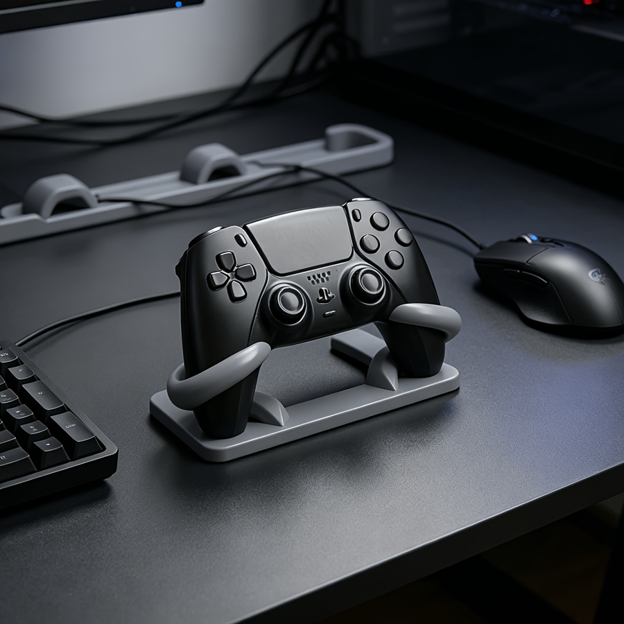 3D Printing Xbox Controller Holder - ที่วางคอนโทรลเลอร์เกมแบบมินิมอล พิมพ์ 3 มิติ ป้องกันการลื่น ใช้ได้กับทุกเครื่องเกม