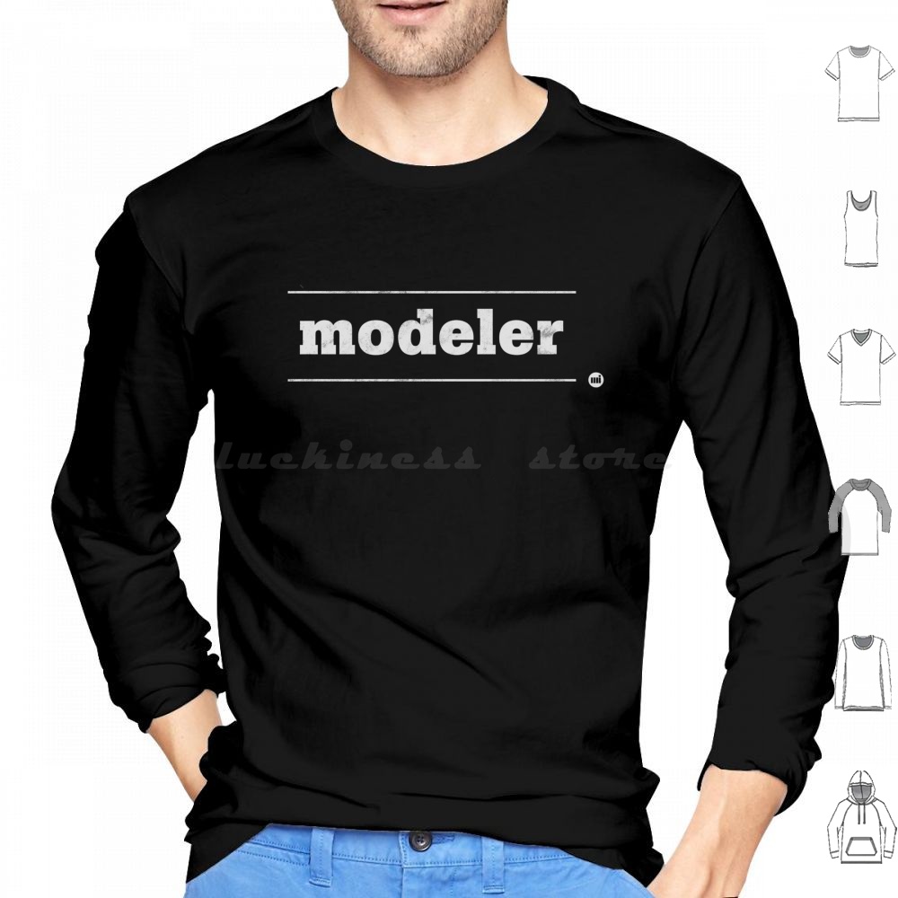 3D Printing Zbrush - เสื้อฮู้ดแขนยาว 3d Modeler Sculpt Sculptor Maya