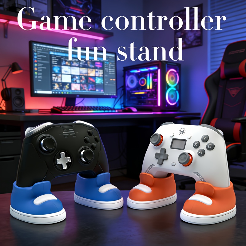 3D Printing Xbox Controller Holder - ขาตั้งจอยเกมแบบพิมพ์ 3 มิติ, ที่วางจอยเกมรูปทรงรองเท้าหลากสีสำหรับ PS4 PS5
