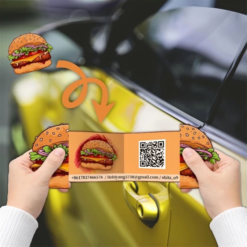 3D Printing Qr Codes - เทมเพลตการ์ดธุรกิจแบบป๊อปอัพ 3 มิติ แบบกำหนดเอง การ์ดพิมพ์ที่แก้ไขได้ ใบปลิวพับได้แบบสร้างสรรค์