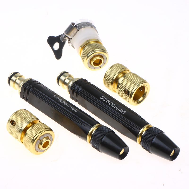Nozzle Cleaning Kit - หัวฉีดน้ำแรงดันสูงสำหรับทำความสะอาดสวน ใช้กับเครื่องฉีดน้ำแรงดันสูงได้ เข้ากันได้กับอุปกรณ์เสริมสายยางสวนมาตรฐาน