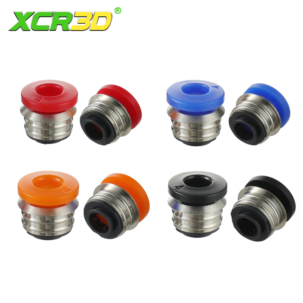 3D Printing Cnc - XCR3D 4/8pcs 3D ชิ้นส่วนเครื่องพิมพ์นิวเมติกอุปกรณ์ตัวเชื่อมต่อ 2*4 PTFE