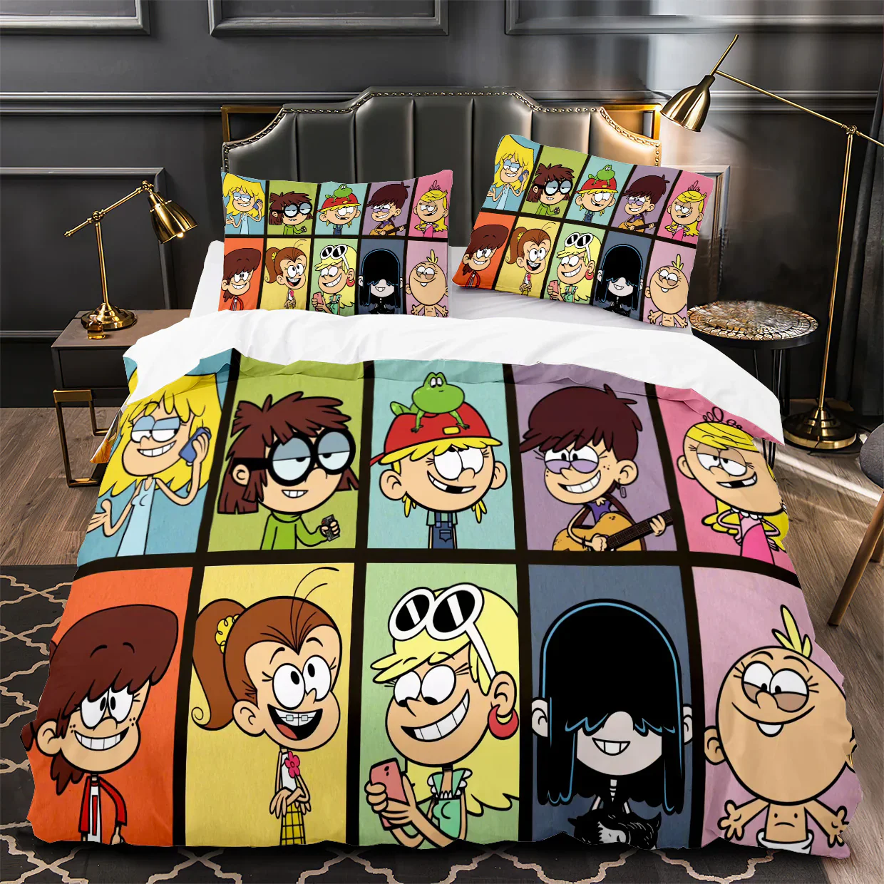การ์ตูน Loud House 3D พิมพ์ผ้า - 3D Printing Case บทวิจารณ์และราคา
