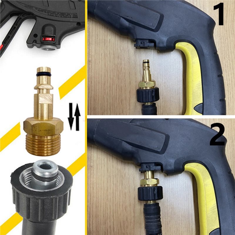 M22 14MM ชุดอะแดปเตอร์ตัวผู้ ห - Nozzle Cleaning Kit บทวิจารณ์และราคา