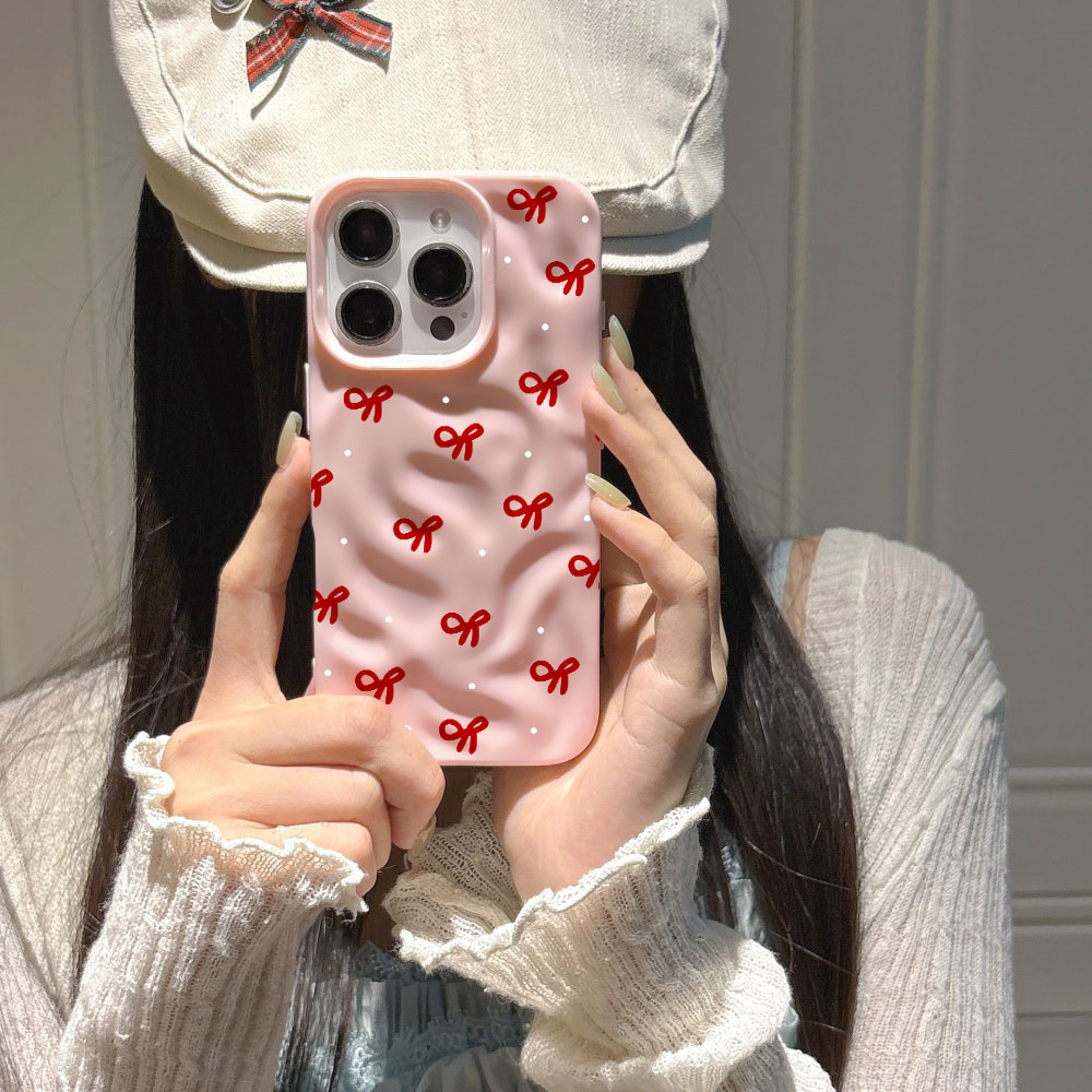 เคสโทรศัพท์ลายหัวใจแดงคลื่นน้ำ - 3D Printing Case บทวิจารณ์และราคา