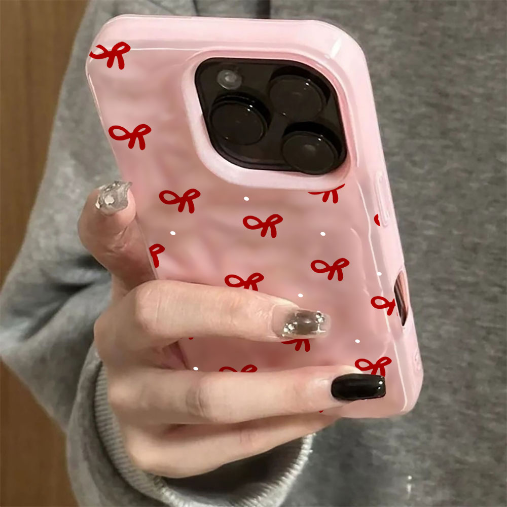 เคสโทรศัพท์ลายหัวใจแดงคลื่นน้ำ - 3D Printing Case บทวิจารณ์และราคา