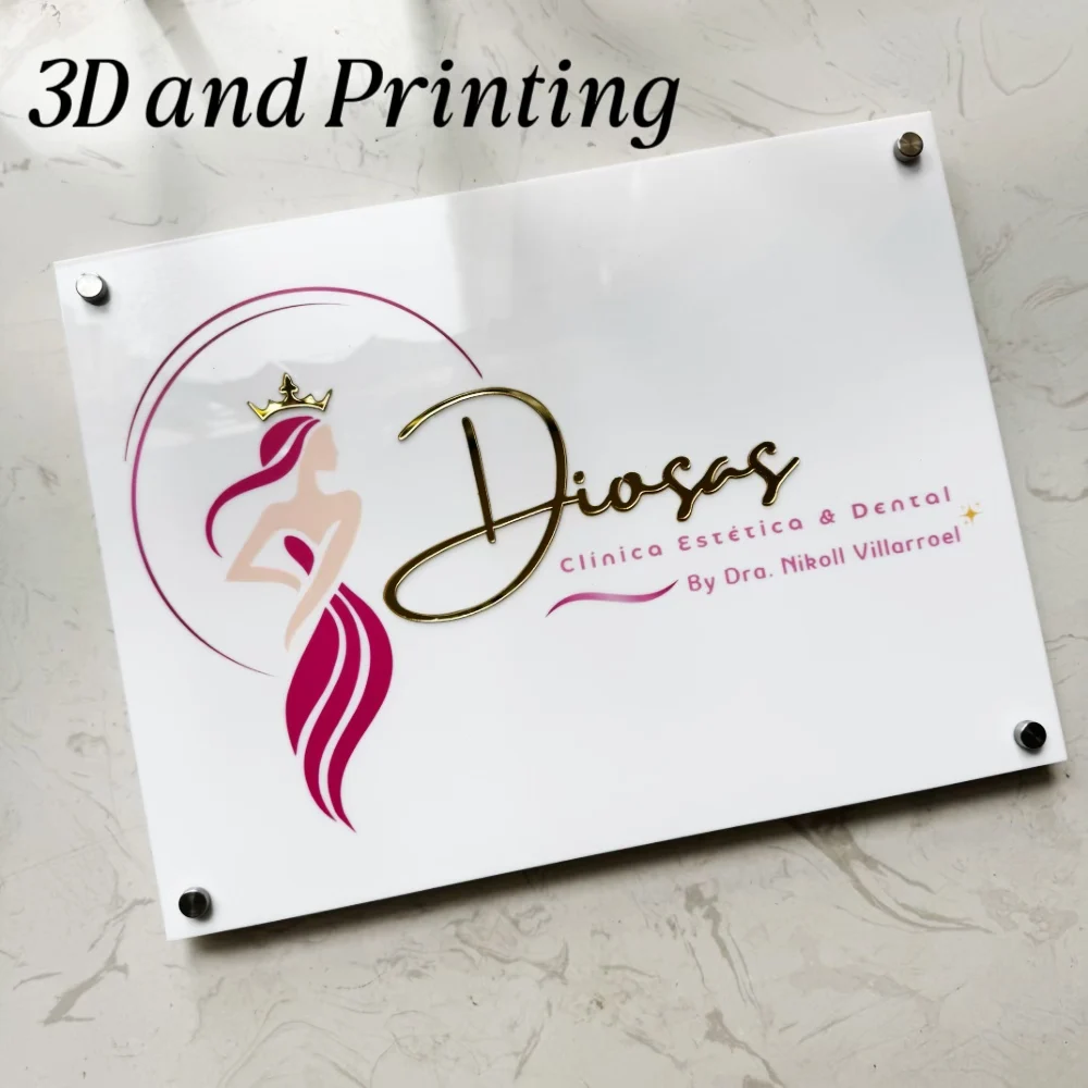 ป้ายอะคริลิคสีขาวทันสมัยพร้อมบ - 3D Printing Qr Codes บทวิจารณ์และราคา