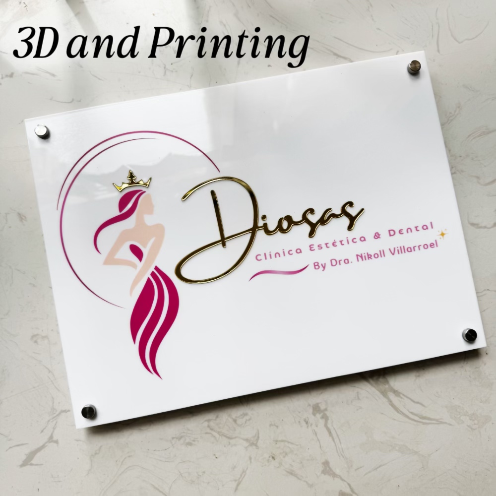 ป้ายอะคริลิคสีขาวทันสมัย พร้อม - 3D Printing Qr Codes บทวิจารณ์และราคา