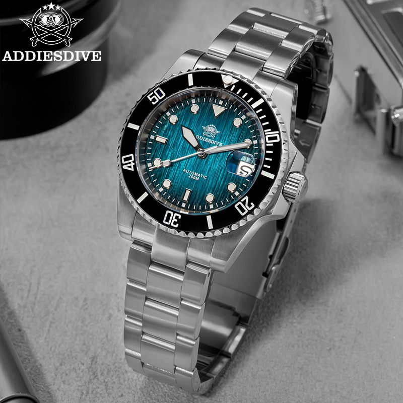 ADDIESDIVE AD2078 นาฬิกาดำน้ำอ - 3D Printing Watch บทวิจารณ์และราคา