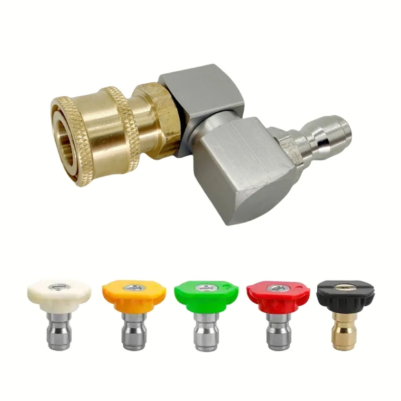 360 °   อะแดปเตอร์เครื่องฉีดน้ - Nozzle Cleaning Kit บทวิจารณ์และราคา