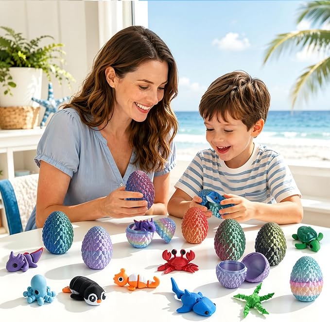 กล่องของขวัญเซอร์ไพรส์ 24 ชิ้น - 3D Printing Case บทวิจารณ์และราคา