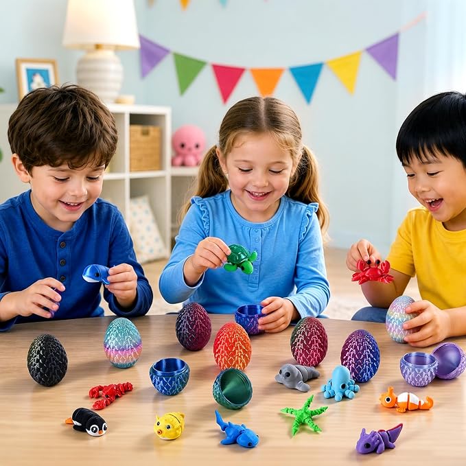 กล่องของขวัญเซอร์ไพรส์ 24 ชิ้น - 3D Printing Case บทวิจารณ์และราคา